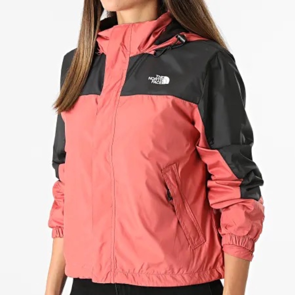 The North Face | XS | Hydrenaline Jacket: Coral & Black